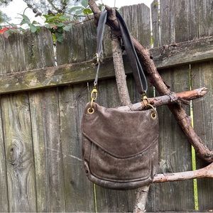 Fossil long live vintage 1954 brown boho bag
